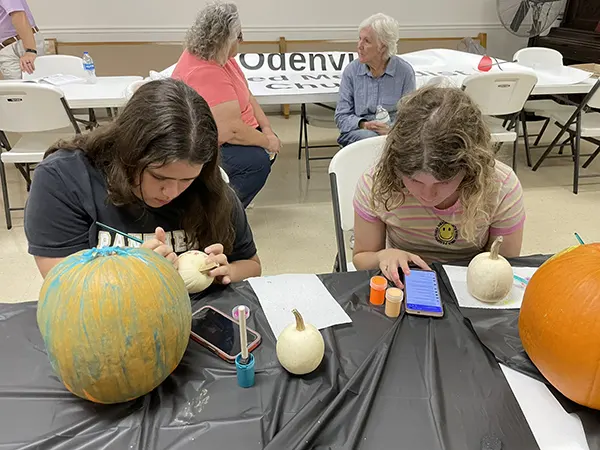 Odenville United Methodist Church Crosswalk Students are preparing for community event - Odenville Trunk or Treat this Thursday (Halloween),