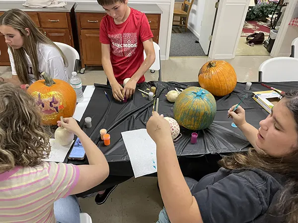 Odenville United Methodist Church Crosswalk Students are preparing for community event - Odenville Trunk or Treat this Thursday (Halloween),