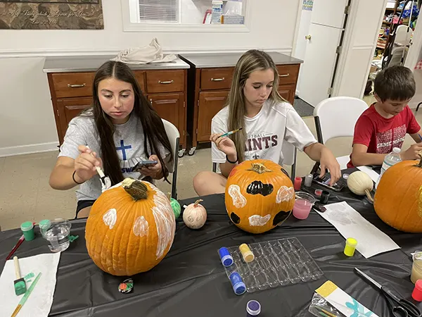 Odenville United Methodist Church Crosswalk Students are preparing for community event - Odenville Trunk or Treat this Thursday (Halloween),