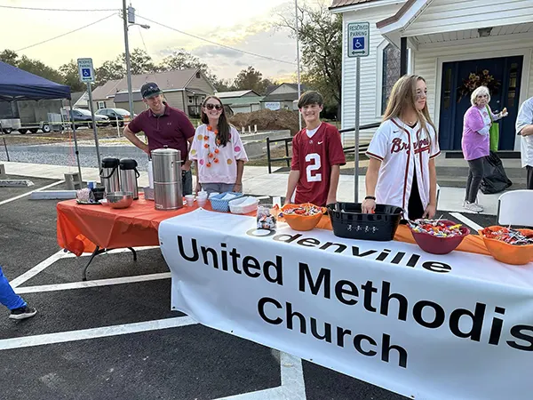 Odenville Trunk or Treat 2024 is just one way that Odenville United Methodist Church can reach out and touch friends, acquaintances and those we've never met before. Thank you to everyone who came out for a great time