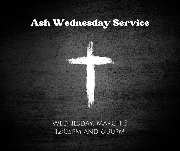 OUMC Ash Wednesday Service_600